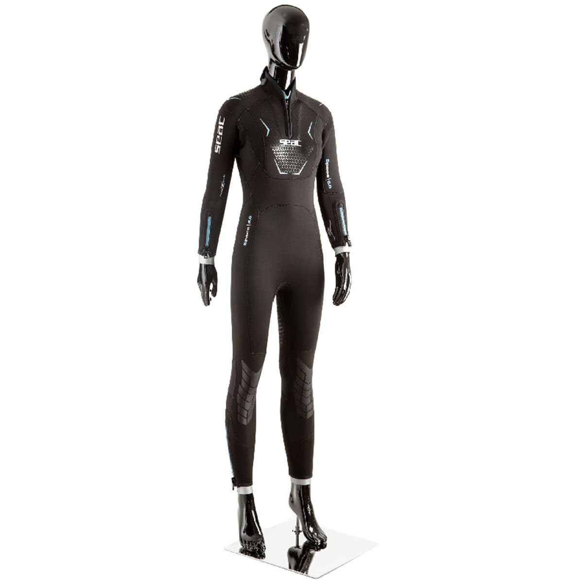 sea✖️me wetsuits Women's Ocean Ramsey Axis Long Sleeve Front Zip Springsuit 2